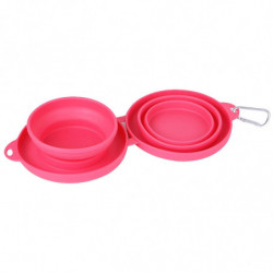Pet Feeder Dog Bowl Siliscone Portable Folding Silicone Creative Foldable And Extended Food Container Pet Feeder Dog Bowl Siliscone Portable Folding Silicone Creative Foldable And Extended Food Container