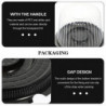 10Pcs Clear Plastic Food Container Cake Containers Carriers Packaging Box with Lids 4inch