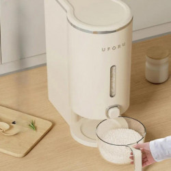 Household Rices Box with Press Button Moisture-Proof Dustproof Cans for Kitchen Household Rices Box with Press Button Moisture-Proof Dustproof Cans for Kitchen