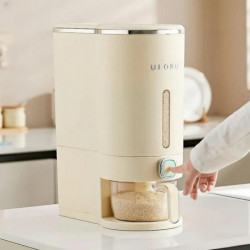 Household Rices Box with Press Button Moisture-Proof Dustproof Cans for Kitchen Household Rices Box with Press Button Moisture-Proof Dustproof Cans for Kitchen