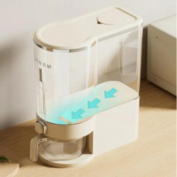 Household Rices Box with Press Button Moisture-Proof Dustproof Cans for Kitchen Household Rices Box with Press Button Moisture-Proof Dustproof Cans for Kitchen