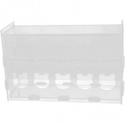 Rutin Chicken Food Container Transparent Automatic Feeder Multi-use Poultry Food Feeding Box Rutin Chicken Food Container Transparent Automatic Feeder Multi-use Poultry Food Feeding Box