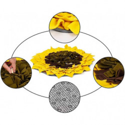 Sniffing Carpet Dog Intelligence Toy Dog Snuffle Mat Feeding Mat For Dogs Iq Training Eat Slowly Sniffing Carpet Dog Intelligence Toy Dog Snuffle Mat Feeding Mat For Dogs Iq Training Eat Slowly