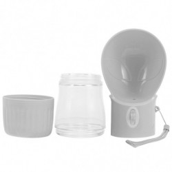 Dog Water Bottle with Food Container Portable Pet Puppy Water Food Container Dog Water Bottle with Food Container Portable Pet Puppy Water Food Container