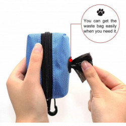 Les sacs pour chiens, distributeurs de sacs pour chiens, sacs de poche pour chiens avec boucle de fixation en laisse