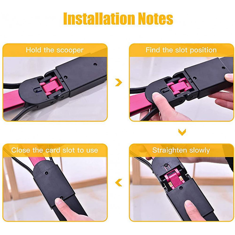 Foldable Poop Scooper For Dogs And Cats Pet Long Handle Pooper Scooper