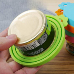 4 Pack Pet Food Can Covers Universal Silicone Can Lids - One Size Fit 3 Standard Size Dog And Cat C 4 Pack Pet Food Can Covers Universal Silicone Can Lids - One Size Fit 3 Standard Size Dog And Cat C