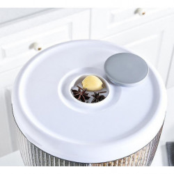10Kg rotating rice bucket kitchen proof grain storage box large capacity|bottles,jars & boxes 10Kg rotating rice bucket kitchen proof grain storage box large capacity|bottles,jars & boxes