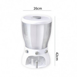 10Kg rotating rice bucket kitchen proof grain storage box large capacity|bottles,jars & boxes 10Kg rotating rice bucket kitchen proof grain storage box large capacity|bottles,jars & boxes