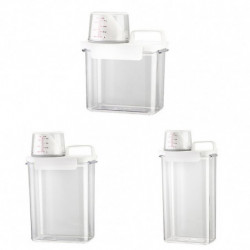 Distributeur de poudre de stockage de poudre à laver avec poignée Distributeur de poudre de stockage de poudre à laver avec poignée
