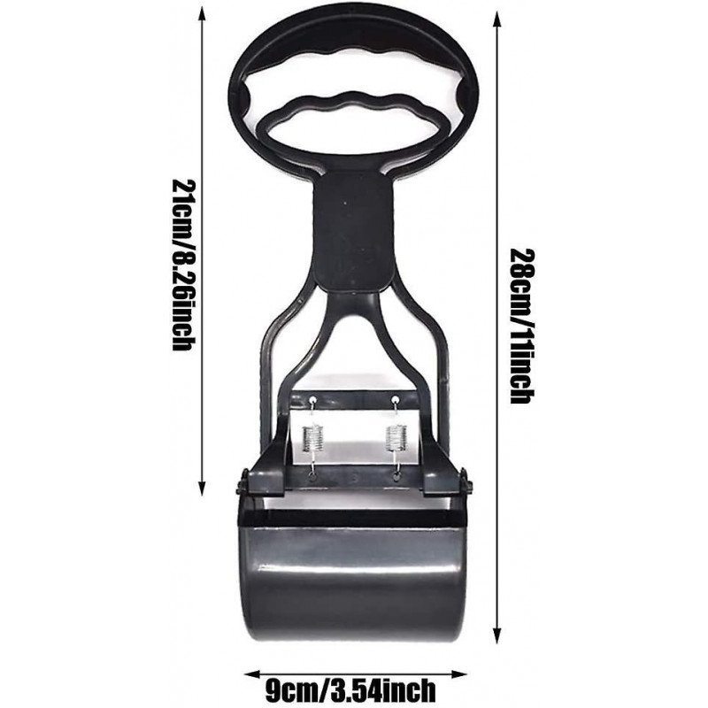 Pet Pooper Scooper, Scooper pliable poop, Scooper Pooper portable, Poignée de mâchoire
