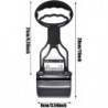 Pet Pooper Scooper, Scooper pliable poop, Scooper Pooper portable, Poignée de mâchoire