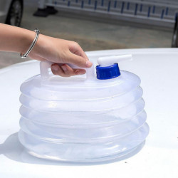 Car Foldable Bucket Outdoor Travel Portable Large Capacity Bucket With Tap Car Foldable Bucket Outdoor Travel Portable Large Capacity Bucket With Tap
