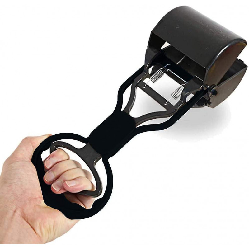 Pet Pooper Scooper, Scooper pliable poop, Scooper Pooper portable, Poignée de mâchoire