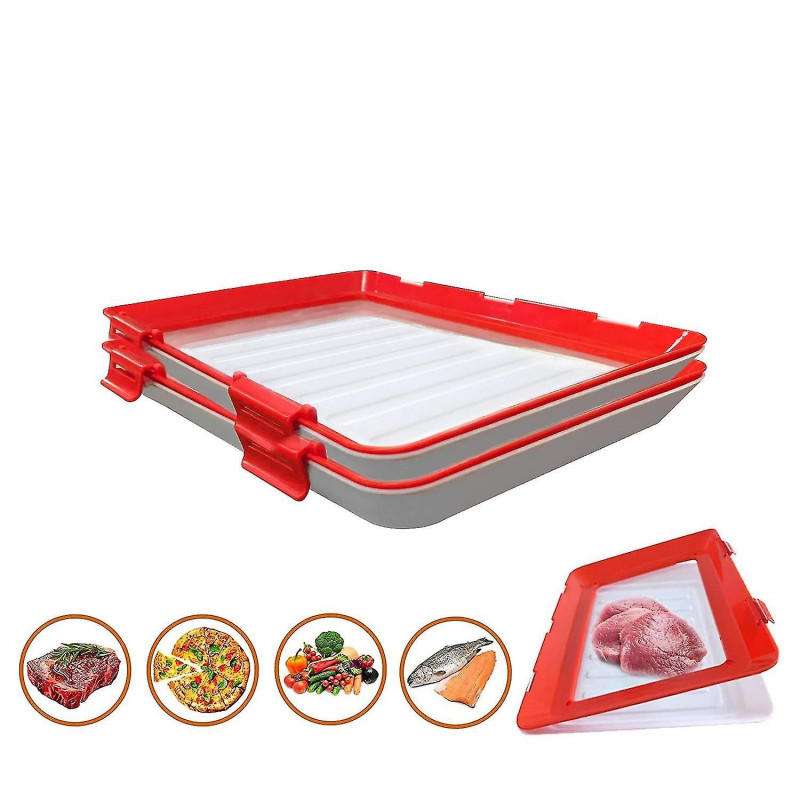 1 Pc Creative Food Preservation Tray Food Fresh Keeping Fresh Spa