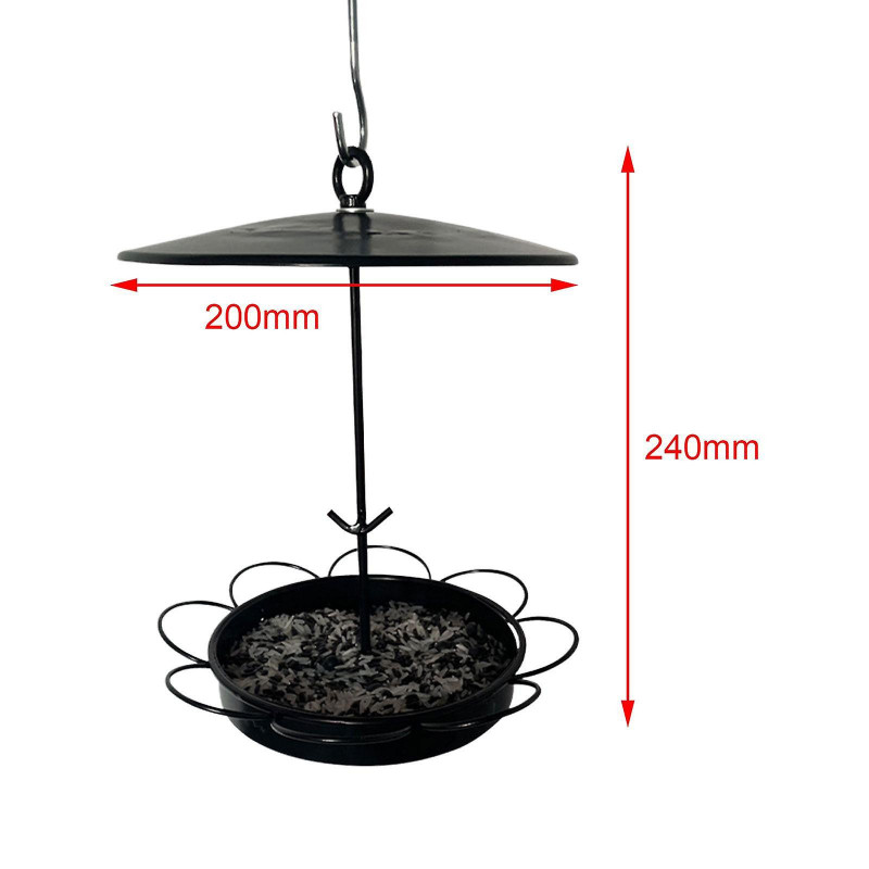 Hanging Feeding Station Birds Food Container For Outside Garden Birds Lovers