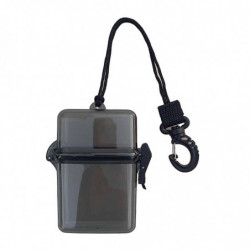 Waterproof Dry Box Container Clip For Scuba Diving Surf Transparent Gray Waterproof Dry Box Container Clip For Scuba Diving Surf Transparent Gray