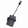Waterproof Dry Box Container Clip For Scuba Diving Surf Transparent Gray