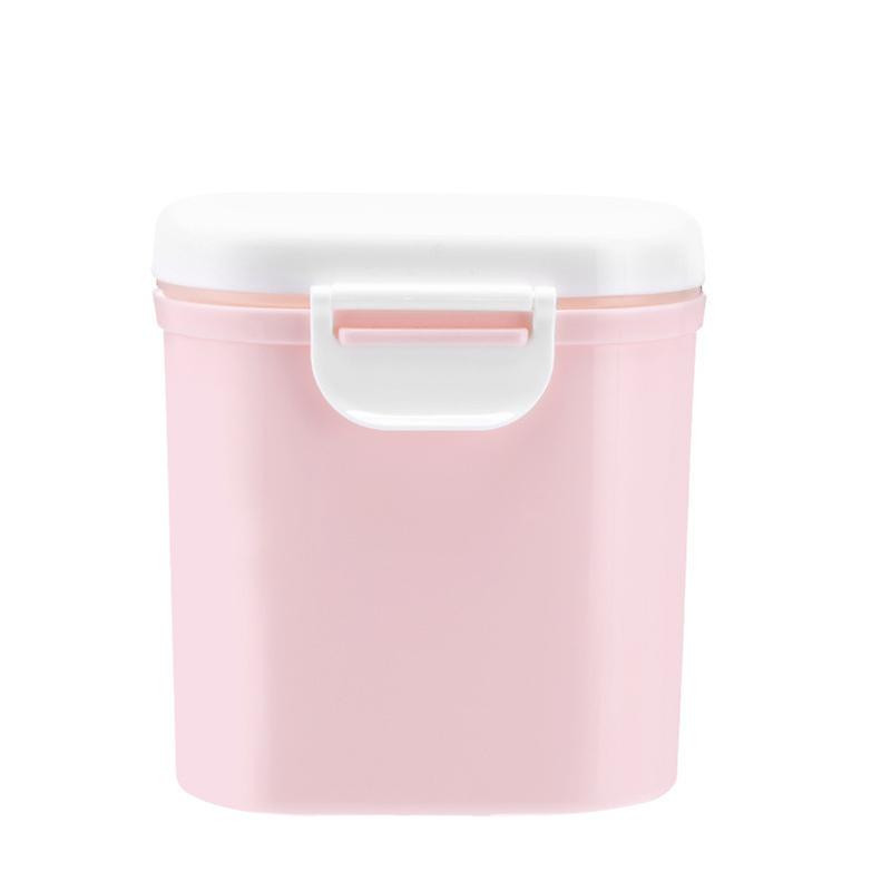 Portable Baby Formula Milk Powder Container Box With Scoop, Bpa Free Pink L