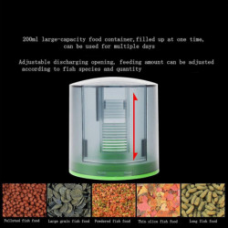 Aquarium Aquarium Chargeur automatique Intelligent Timing Automatic Feeder Aquarium Gol Aquarium Aquarium Chargeur automatique Intelligent Timing Automatic Feeder Aquarium Gol