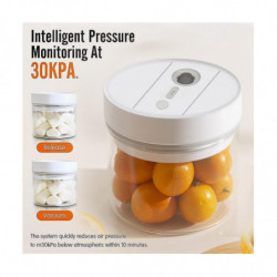 Electric Coffee Beans Vacuum Sealed Tank Food Storage Jars Household Moisture-proof Air Extraction Airtight Container-b Electric Coffee Beans Vacuum Sealed Tank Food Storage Jars Household Moisture-proof Air Extraction Airtight Container-b