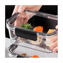 3pcs Refrigerator Food-grade -keeping Box Freeze Food Sealed Box With Lid, Suitable For Vegetables And Meat 3pcs Refrigerator Food-grade -keeping Box Freeze Food Sealed Box With Lid, Suitable For Vegetables And Meat