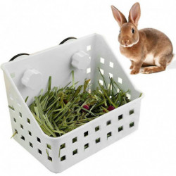 Cage Hanging Rabbit Large Capacity Hay Plastic Feeder Pet Food Container Cage Hanging Rabbit Large Capacity Hay Plastic Feeder Pet Food Container