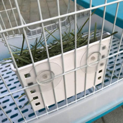 Cage Hanging Rabbit Large Capacity Hay Plastic Feeder Pet Food Container Cage Hanging Rabbit Large Capacity Hay Plastic Feeder Pet Food Container
