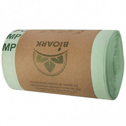 50pcs Amidon de maïs Sacs de tri environnemental Sacs de caca d’animaux de compagnie pratiques Biodégradation Sacs [...]