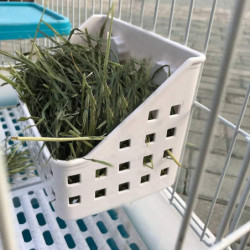Cage Hanging Rabbit Large Capacity Hay Plastic Feeder Pet Food Container Cage Hanging Rabbit Large Capacity Hay Plastic Feeder Pet Food Container