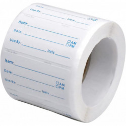 500 pièces d’étiquettes alimentaires autocollants amovibles pour la maison ou le restaurant en conserve récipient [...]