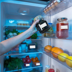 500 pièces d’étiquettes alimentaires autocollants amovibles pour la maison ou le restaurant en conserve récipient [...]