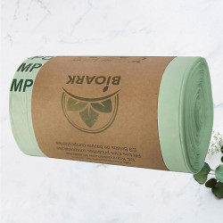 50pcs Amidon de maïs Sacs de tri environnemental Sacs de caca d’animaux de compagnie pratiques Biodégradation Sacs [...]