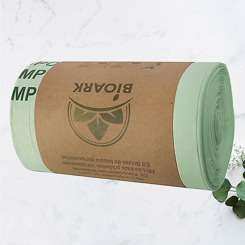 50pcs Amidon de maïs Sacs de tri environnemental Sacs de caca d’animaux de compagnie pratiques Biodégradation Sacs [...]