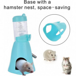 80ml 3-in-1 Hamster Automatic Roll-On Drinker Pet Food Container Base (blue) 80ml 3-in-1 Hamster Automatic Roll-On Drinker Pet Food Container Base (blue)
