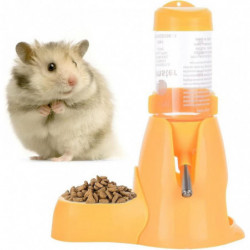 80ml 3-in-1 Hamster Automatic Roll-On Drinker Pet Food Container Base (yellow) 80ml 3-in-1 Hamster Automatic Roll-On Drinker Pet Food Container Base (yellow)
