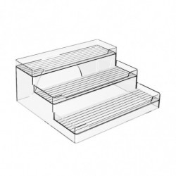Étagères d’armoires à plusieurs niveaux - Rangement gratuit Tanding Kitchen Pantry pour boîtes de conserve, bocaux [...]