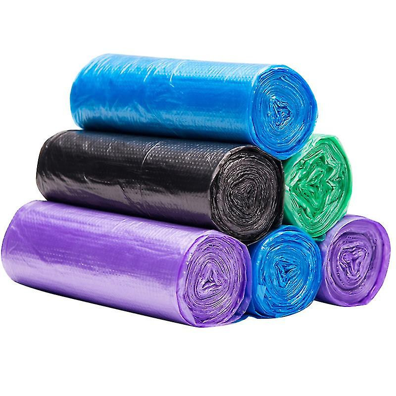 100 Pcs/5 Rolls 50x60cm Disposable Thicken Household Plastic Garbage Waste Trash Bags With Handle Garbage Bags [...]