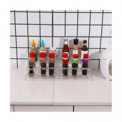 Étagères d’armoires à plusieurs niveaux - Rangement gratuit Tanding Kitchen Pantry pour boîtes de conserve, bocaux [...]