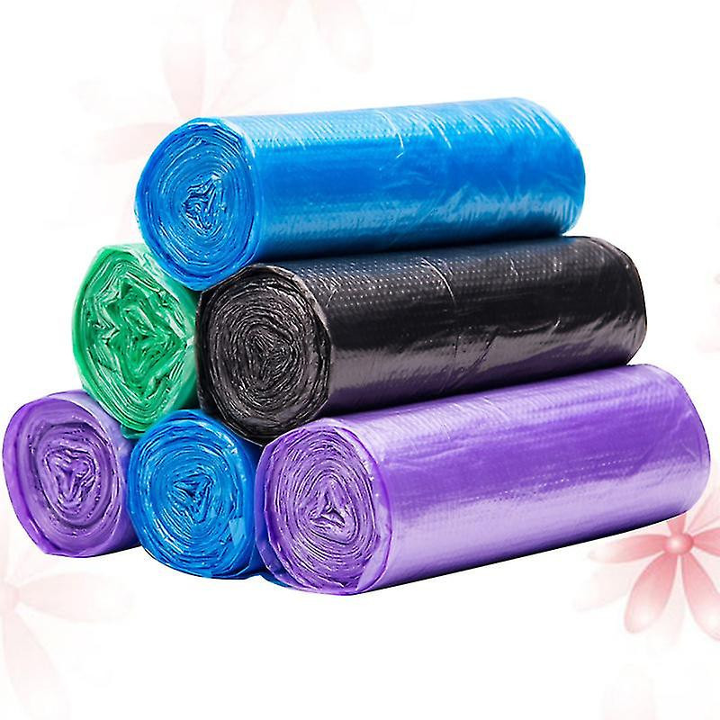 100 Pcs/5 Rolls 50x60cm Disposable Thicken Household Plastic Garbage Waste Trash Bags With Handle Garbage Bags [...]