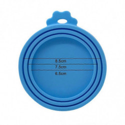 Couvercles de boîtes de nourriture pour animaux de compagnie, couvercles de canettes en silicone pour aliments [...]