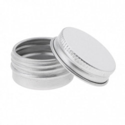 20x boîtes en aluminium vides avec couvercles à vis boîte pot de récipient haut rond 5g hc51-3 20x boîtes en aluminium vides avec couvercles à vis boîte pot de récipient haut rond 5g hc51-3