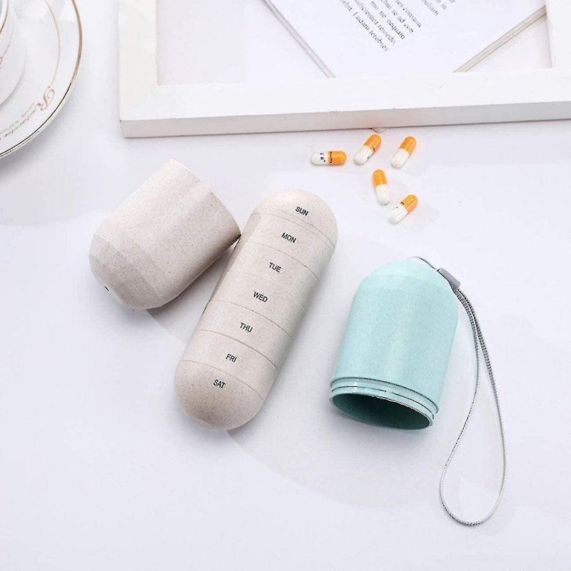 Pill Storage Box, Travel Capsule Sealed Box, Waterproof And Moisture-proof Pill Box