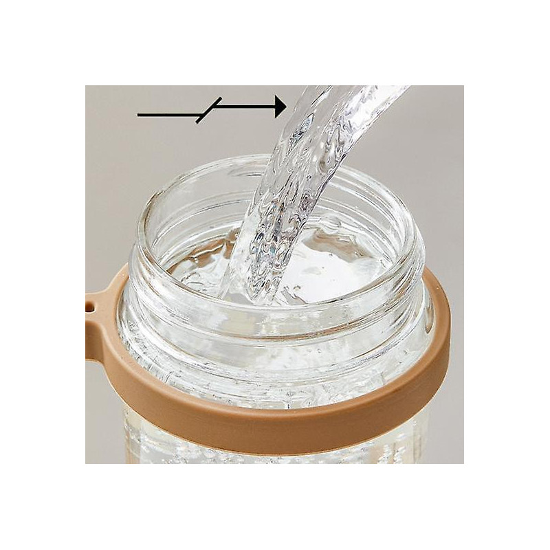 350ML Glass Overnight Oats Containers Vibrant Stackable Jars with Lids Spoon Healthy Food Storage Solution