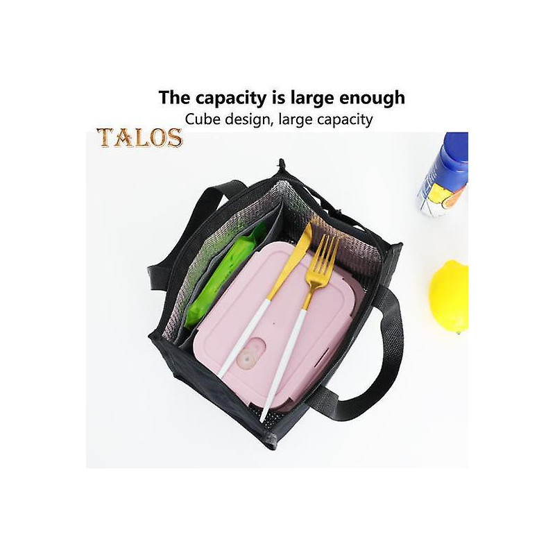 Bento Container Wear-resistant Heat Preservation Portable Convenient High-Capacity Portable Insulated Lunch Bag [...]
