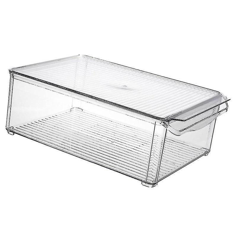 Fresh-keeping fermentation box plastic transparent sealed box refrigerator fresh-keeping storage box