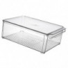 Fresh-keeping fermentation box plastic transparent sealed box refrigerator fresh-keeping storage box