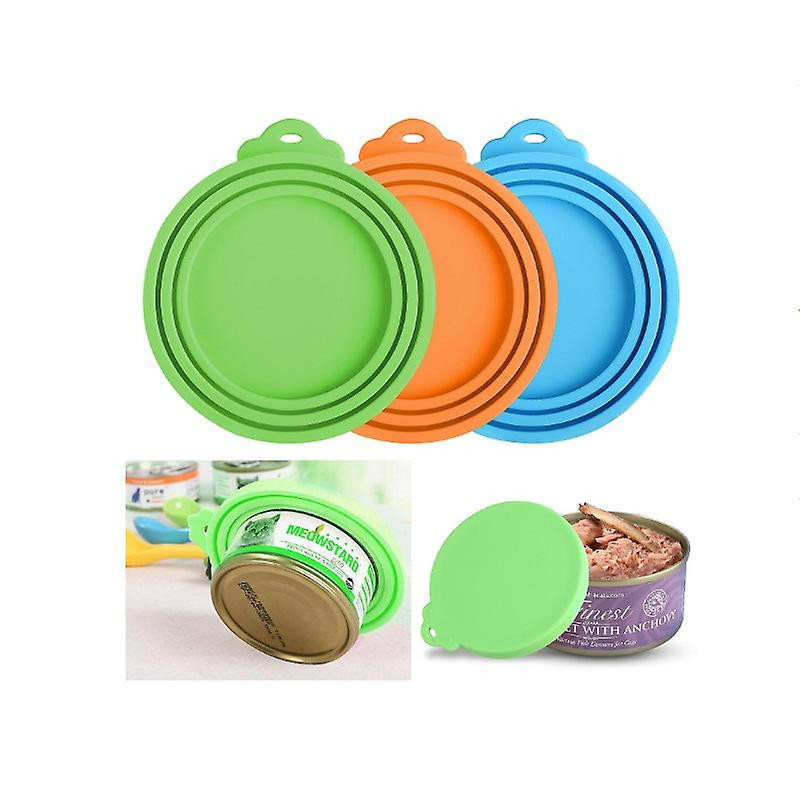 3pcs Pet Food Can Cover, Fda Safe & Bpa Free Silicone Cat Dog Food Can Lids To Keep Food Fresh, Fit All Standard [...]