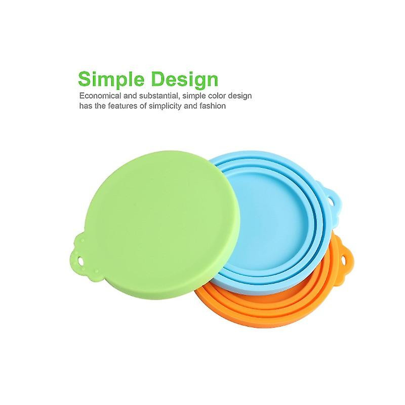 3pcs Pet Food Can Cover, Fda Safe & Bpa Free Silicone Cat Dog Food Can Lids To Keep Food Fresh, Fit All Standard [...]