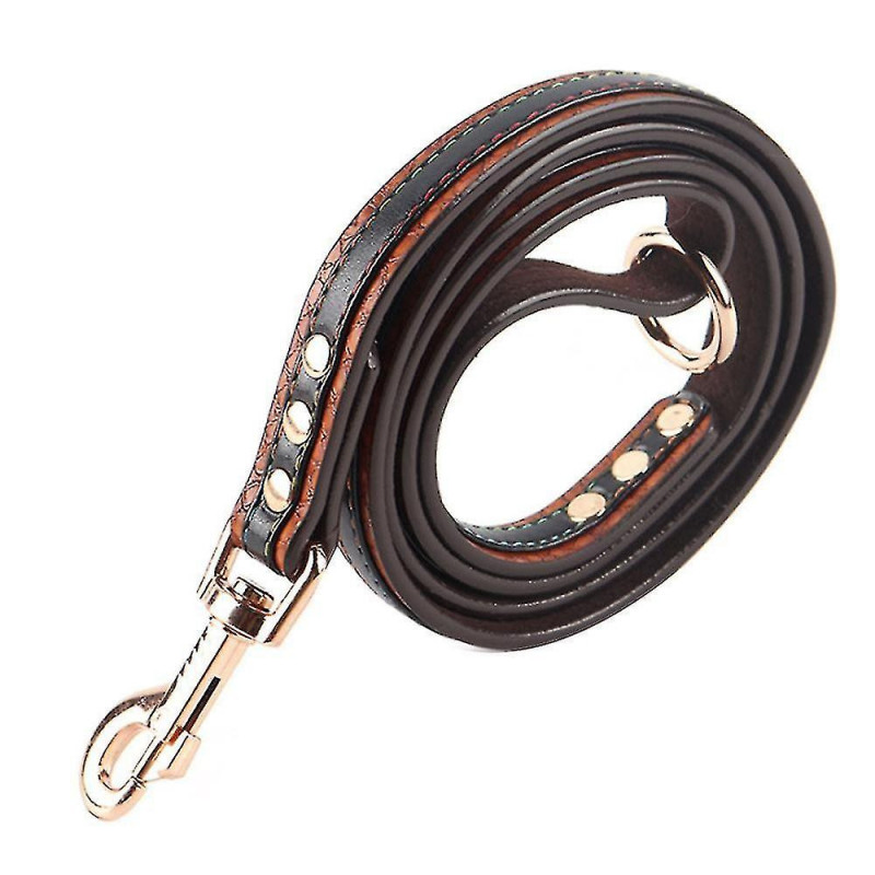 Dog Leash Pu Rope Outdoor Walking Dog Leash Dog Training Leather Dog Leash Pet Supplies